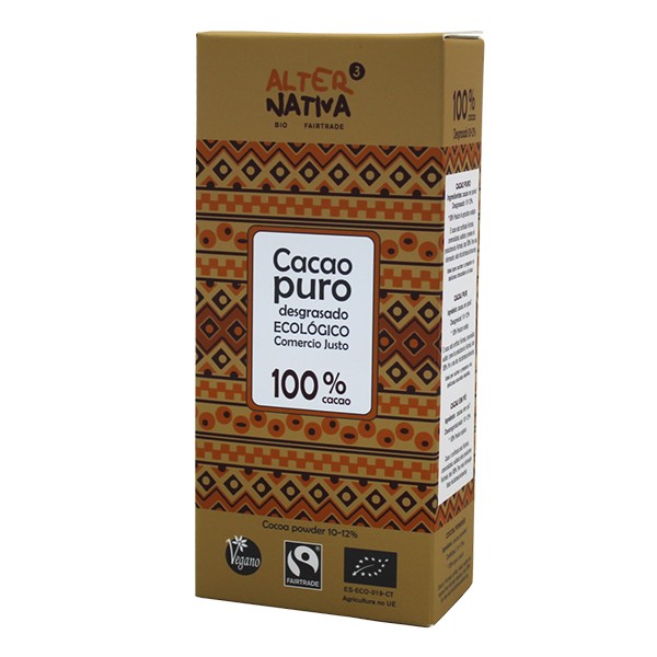 Cacao en polvo desgrasado Bio 150gr.