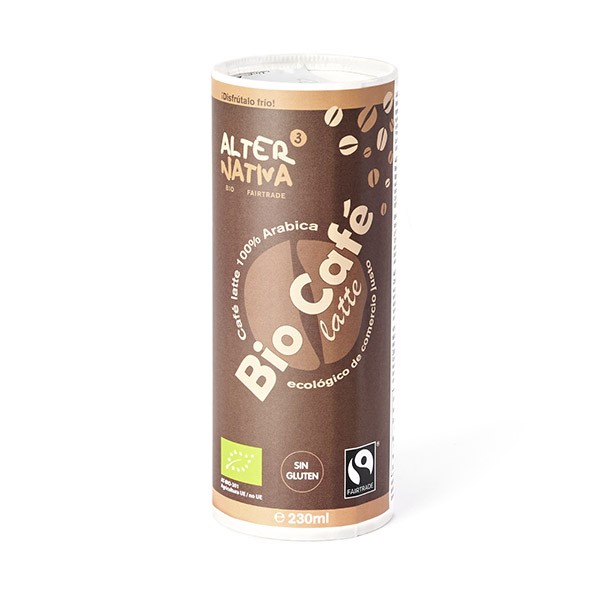 Bebida de café latte Bio 230ml