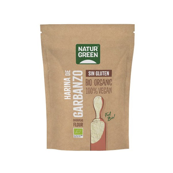 Harina de garbanzo sin gluten bio 500gr