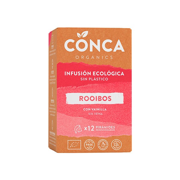 Infusión ecológica de rooibos y vainilla 12 bolsitas