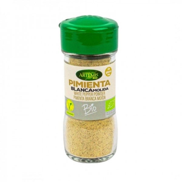Especia Pimienta blanca molida bio 38gr