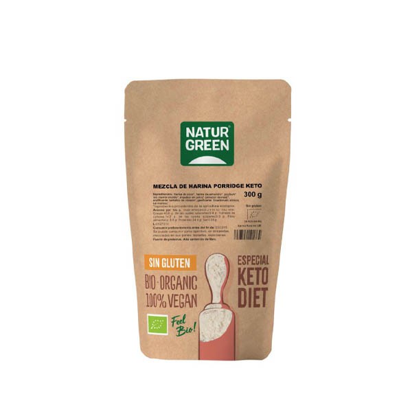 Mezcla para pan Porridge Keto bio 300gr