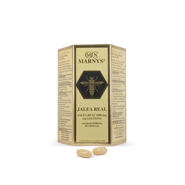 Envase ahorro jalea real con lecitina 90 perlas 