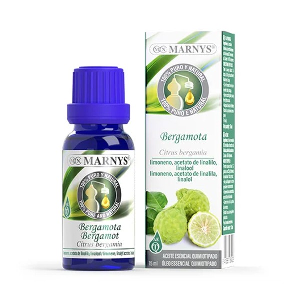 Aceite esencial de bergamota 15 ml.