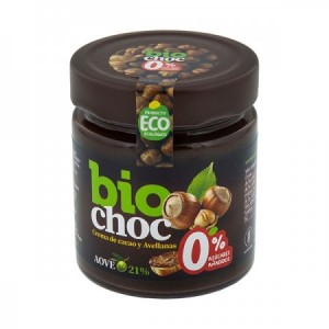 Crema de cacao y avellanas bio 30% AVOE 300 gr.
