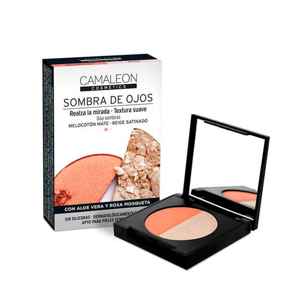 Sombra de ojos duo Melocotón Beige