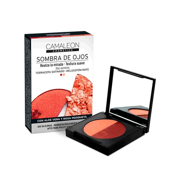 Sombra de ojos duo Terracota Melocotón