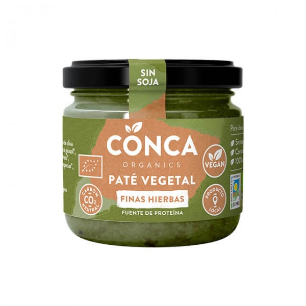 Pate Vegetal Finas Hierbas y Cañamo (Sin Soja) 110 Grs.