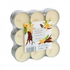 Pack 18 velas lamparilla aroma a Vainilla