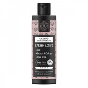Champú Detox Carbón Activo + CBD 250 ml.