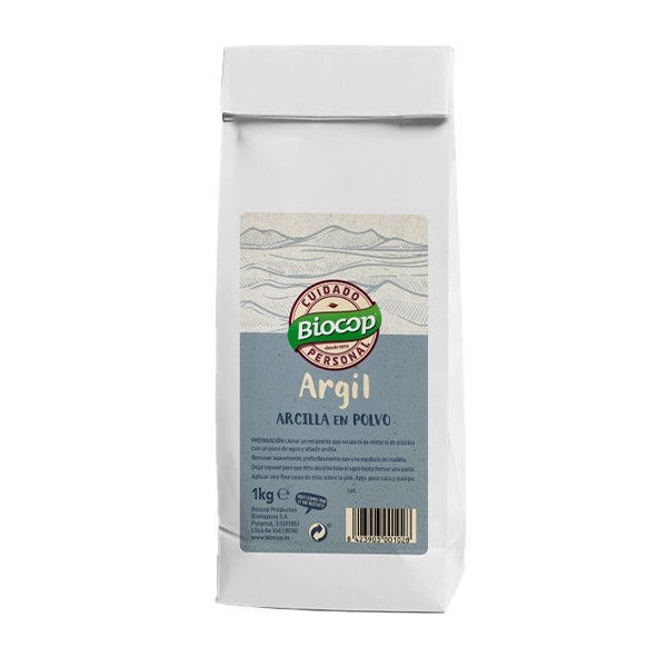 Arcilla blanca 1 kg