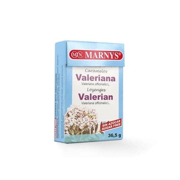 Caramelos de valeriana sin azúcar