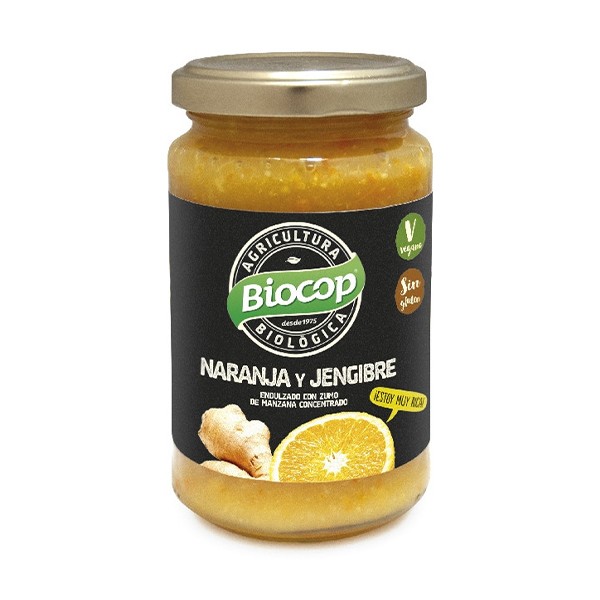 Compota de naranja con jengibre bio 280gr
