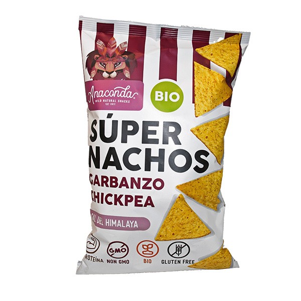 Nachos de Garbanzo Bio 125g.