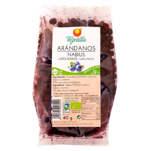 Arándanos Nabius Liofilizados bio 40gr