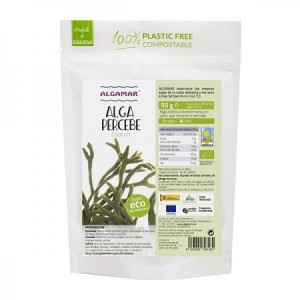 Alga percebe (codium) deshidratada bio 50g.