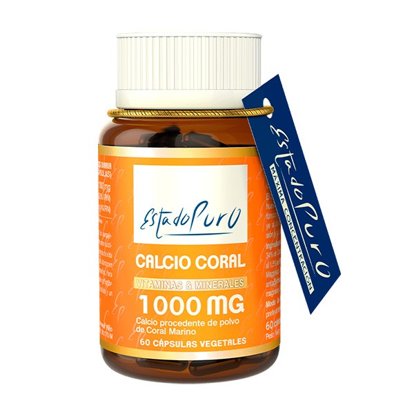 Calcio coral 1000mg 60 cápsulas