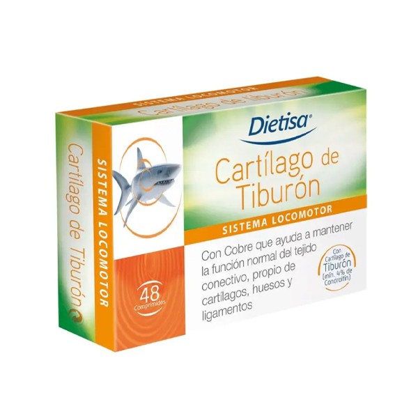 Cartílago de tiburón 48 comprimidos