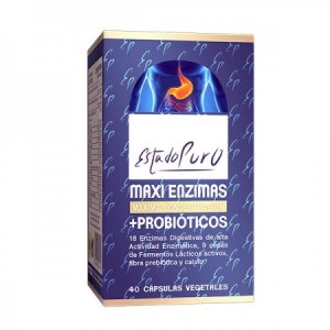 Maxi enzimas + probióticos 40 cápsulas