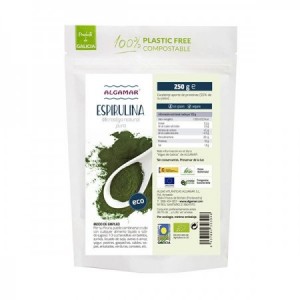 Alga espirulina bio 250g.