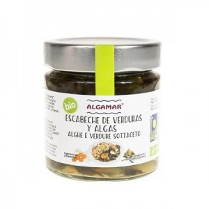 Albas y verduras en escabeche bio 190gr.