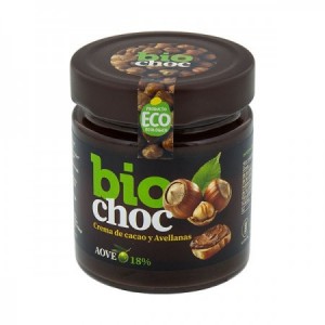 Biochoc crema de cacao y avellanas 200gr