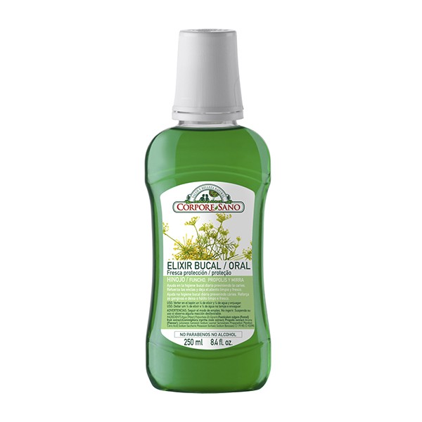 Elixir bucal de mirra, própolis e hinojo 250ml