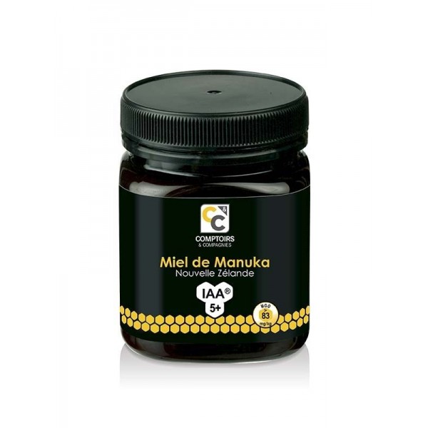 Miel de Manuka IAA5+ (MGO 83) 250 g