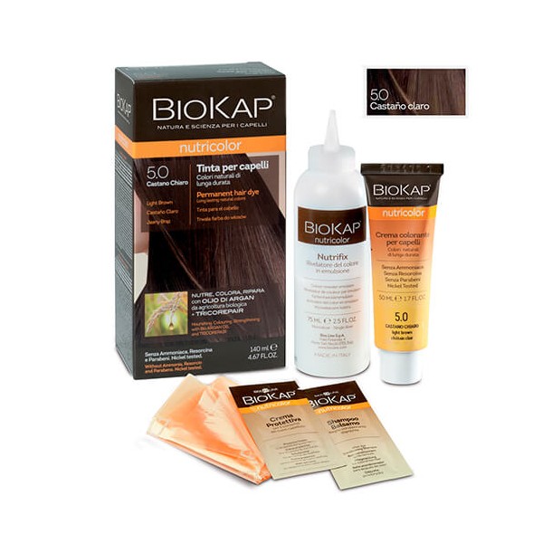 Tinte Nutricolor Classic 5.0 Castaño Claro 140 ml.