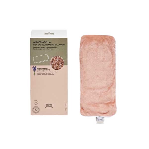 Almohadilla con sal del himalaya y lavanda