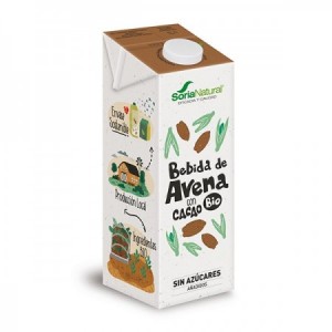 Bebida de avena con cacao bio 1L