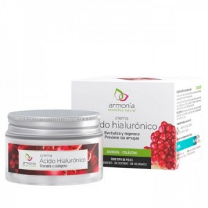 Crema de ácido hialurónico colágeno y granada 50ml