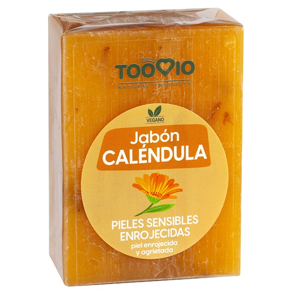 Jabón artesanal de caléndula 100gr