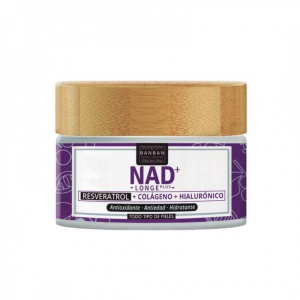Crema Facial NAD+ Resveratrol 50 ml.