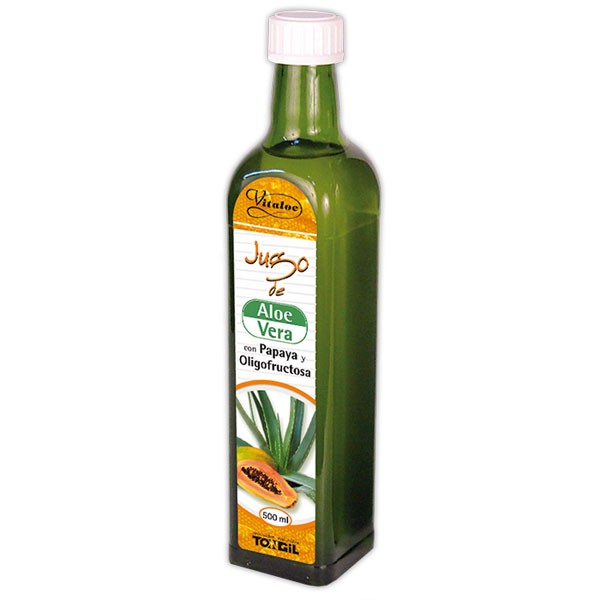 Vitaloe Jugo de aloe vera con papaya 500 ml