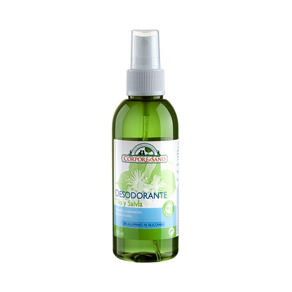Desodorante spray tilo y salvia bio 150ml