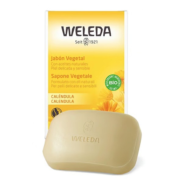 JABÓN VEGETAL DE CALÉNDULA 100 Gr.