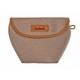Funda para mascarilla "Cuidate" adulto Beige piedra