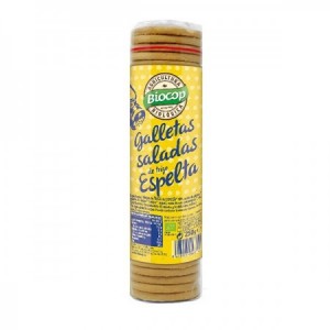 Galletas saladas de trigo espelta bio 230gr