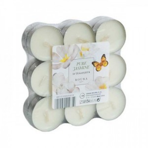 Pack 18 velas lamparilla aroma a Jazmín