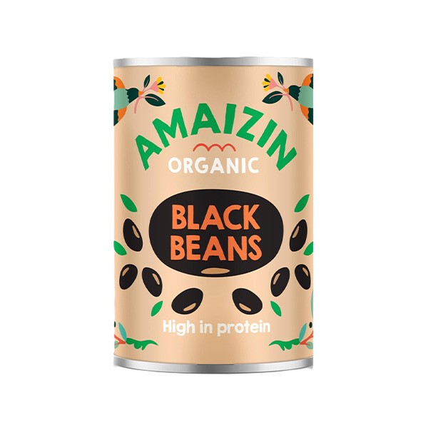 Alubias negras bio 400 gr.