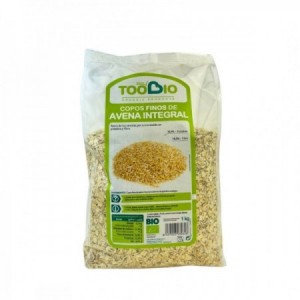 Copos de avena finos bio 1 kg.