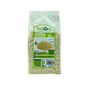 Copos de avena finos sin gluten bio 500 grs.