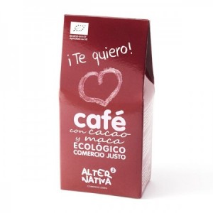 Café molido con cacao y maca ¡Te quiero! Bio 125 gr
