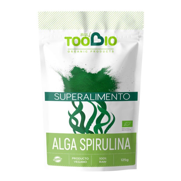 Alga Spirulina en polvo bio 125 grs.