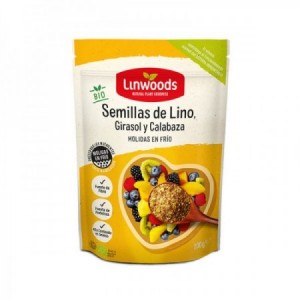 Semillas molidas de lino, girasol y calabaza bio 200gr