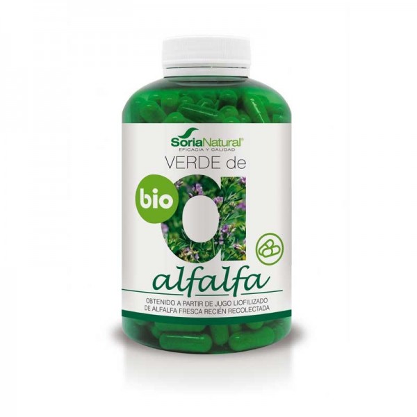 Verde de alfalfa bio 240 cápsulas