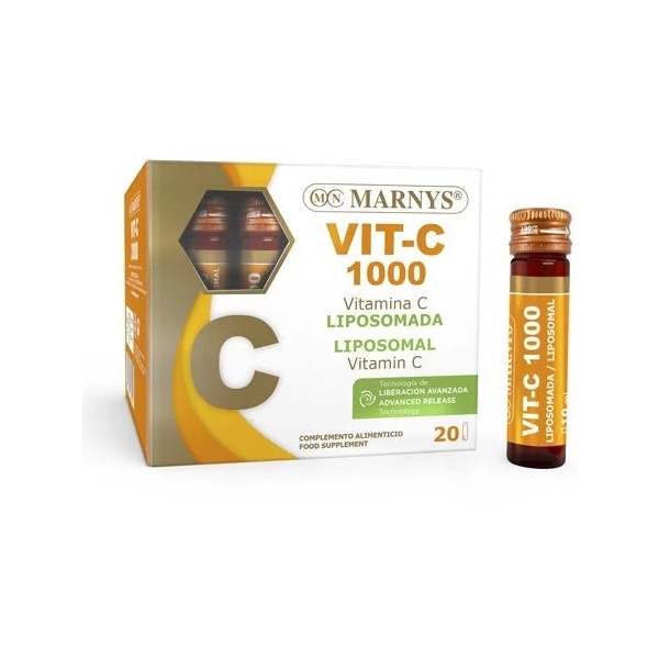 Vit-C 1000 - Vitamina C liposomada 20 Viales
