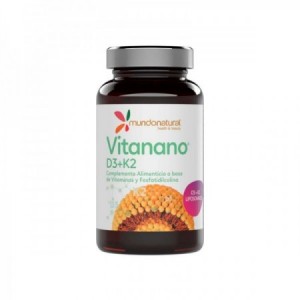Vitanano D3+K2 liposomadas 30 cápsulas