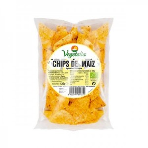 Chips de maíz bio 125gr